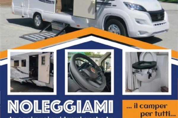 Noleggio Camper Sfy Free con comandi al volante